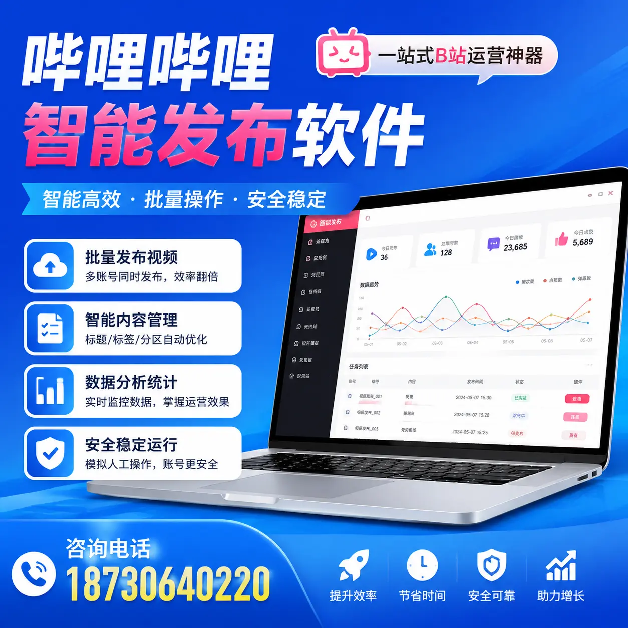 如何通过哔哩哔哩智能发布软件提升 张家口 企业曝光率